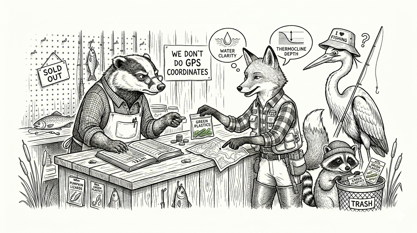 The Bait Shop Whisperer: Getting the Real Intel