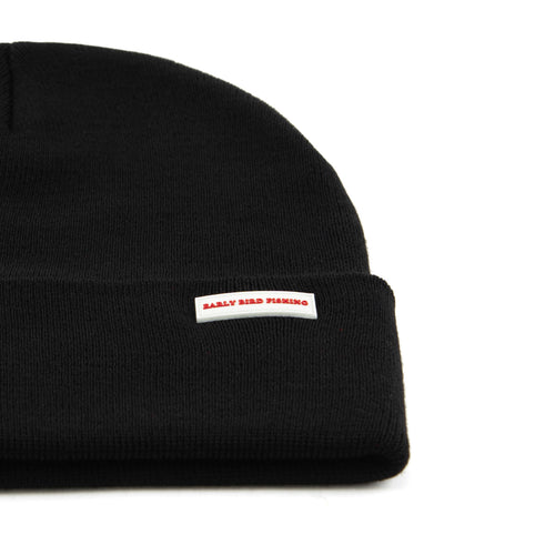 The "Bristol" Beanie - Black Early Bird Fishing