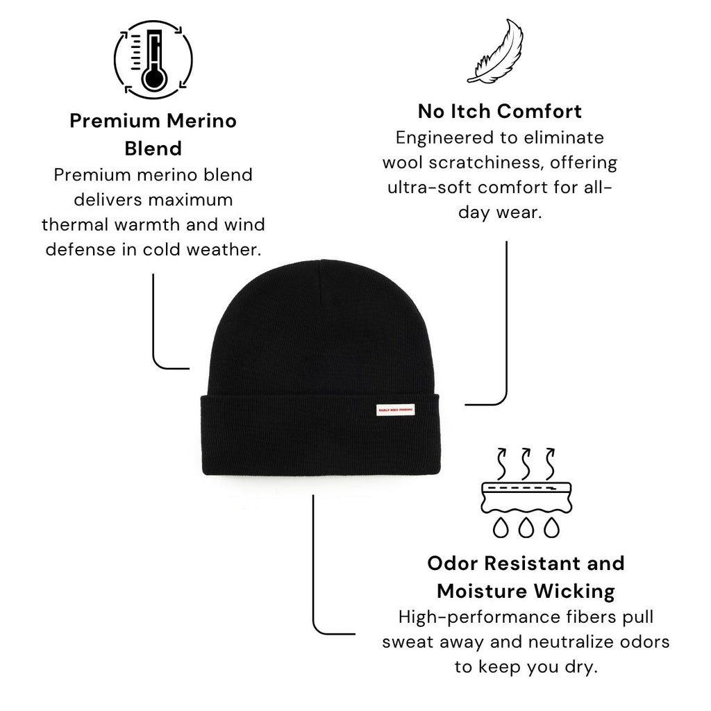 The "Bristol" Beanie - Black