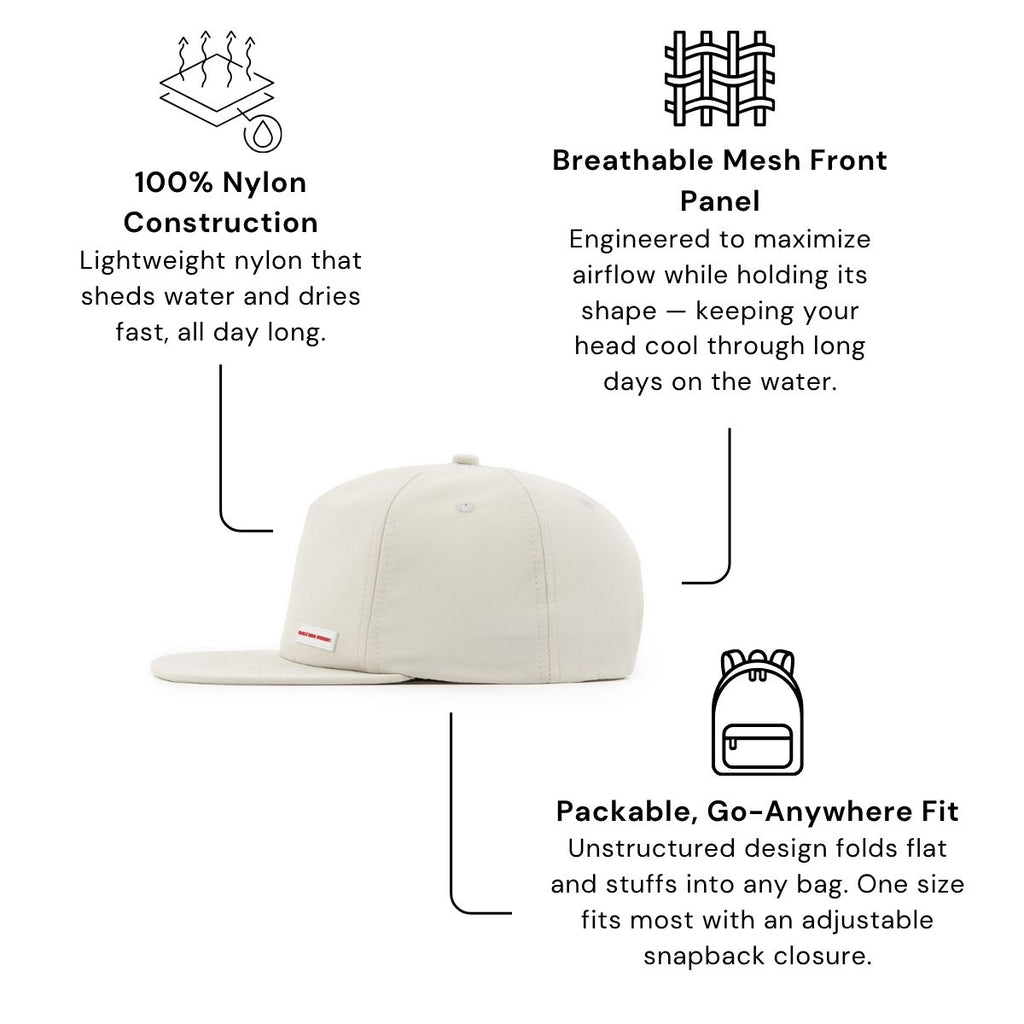 The "Everyday" Snapback - Ivory