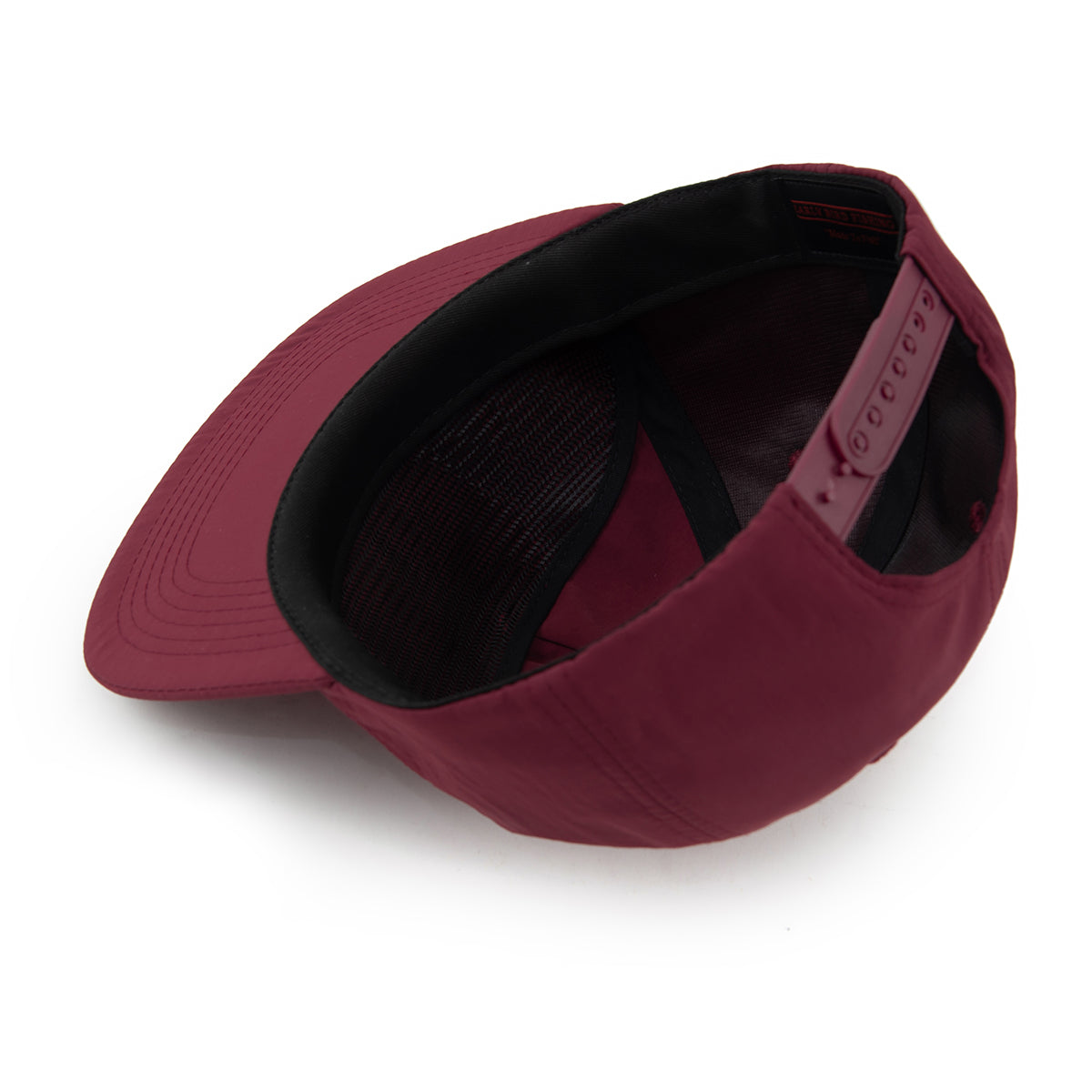 The "Everyday" Snapback - Maroon Early Bird Fishing