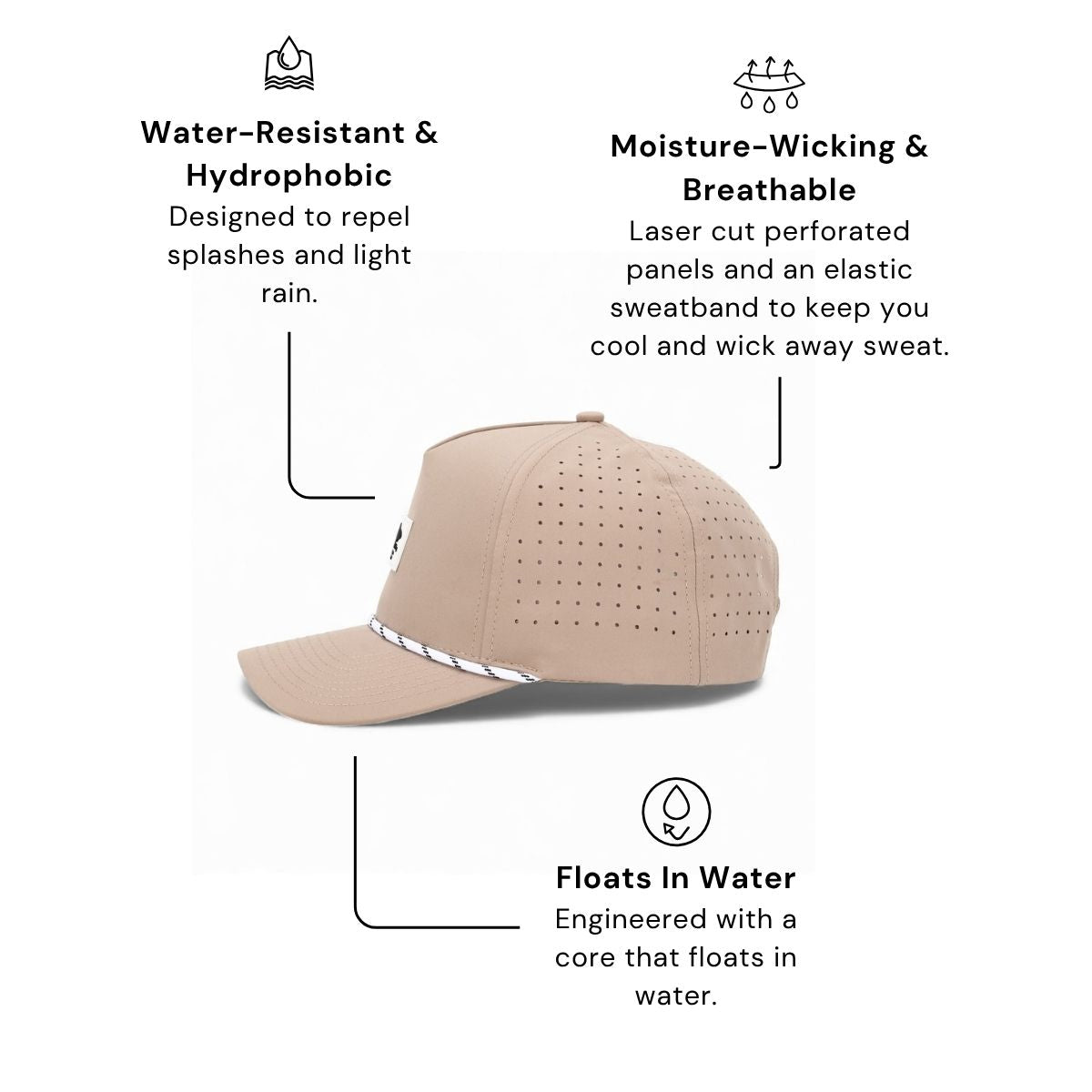 The "Sierra" Snapback - Sand