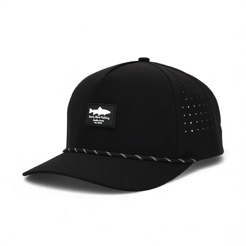 The "Sierra" Snapback - Black Early Bird Fishing