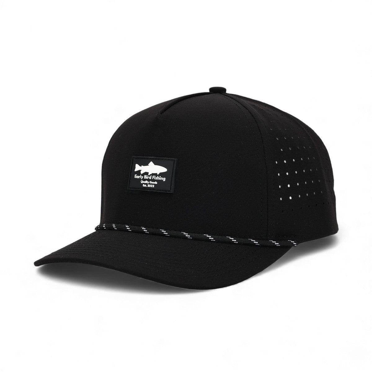 The "Sierra" Snapback - Black Early Bird Fishing