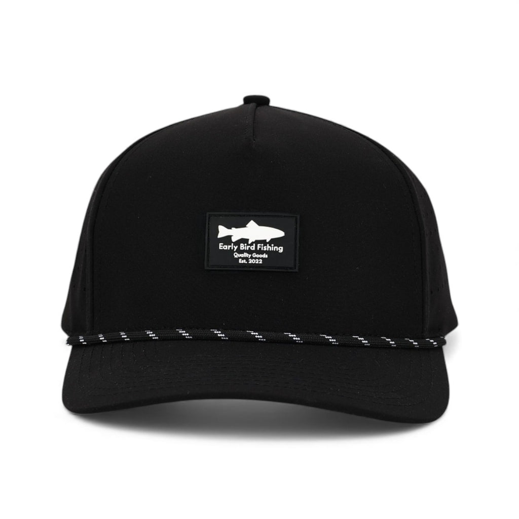 The "Sierra" Snapback - Black Early Bird Fishing